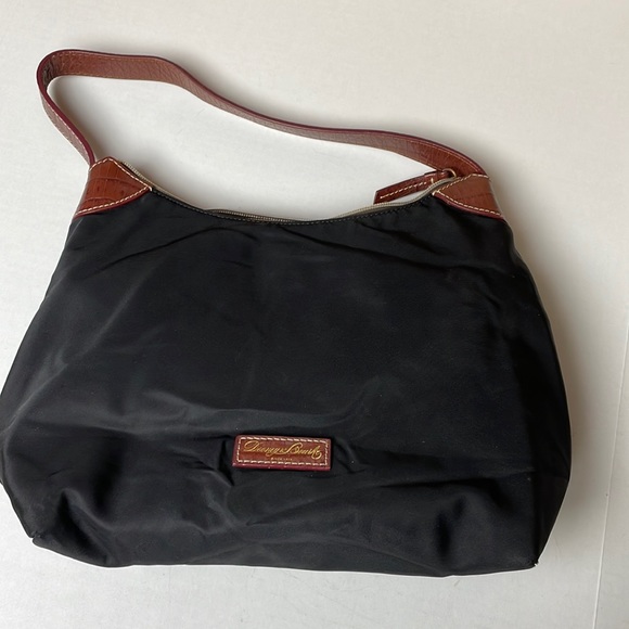 Dooney and Bourke authentic nylon/leather Small Bag - Picture 1 of 14